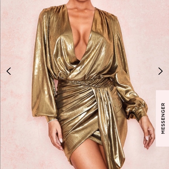 ‘ALONA’ House of CB drape dress - Picture 1 of 1